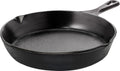 Utopia Kitchen Cast Iron Frying Pan 6.5 Inch, Cast Iron Chefs Pan, Pre Seasoned Skillet, Safe Grill Cookware for Indoor & Outdoor Use, Black