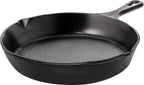 Utopia Kitchen Cast Iron Frying Pan 6.5 Inch, Cast Iron Chefs Pan, Pre Seasoned Skillet, Safe Grill Cookware for Indoor & Outdoor Use, Black