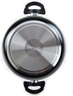 RAVELLI Italia Linea 30 Non Stick Stock Pot with Glass Lid (3.2 Quart)