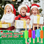 20 Pcs Small Rolling Pin Kids 9 Inch Mini Rolling Pin Silicone Wooden Cooking Pins Baking 5 Colors Non Stick Kids with Wooden Handle for Kitchen Dough Cookie Pastry Fondant Cake