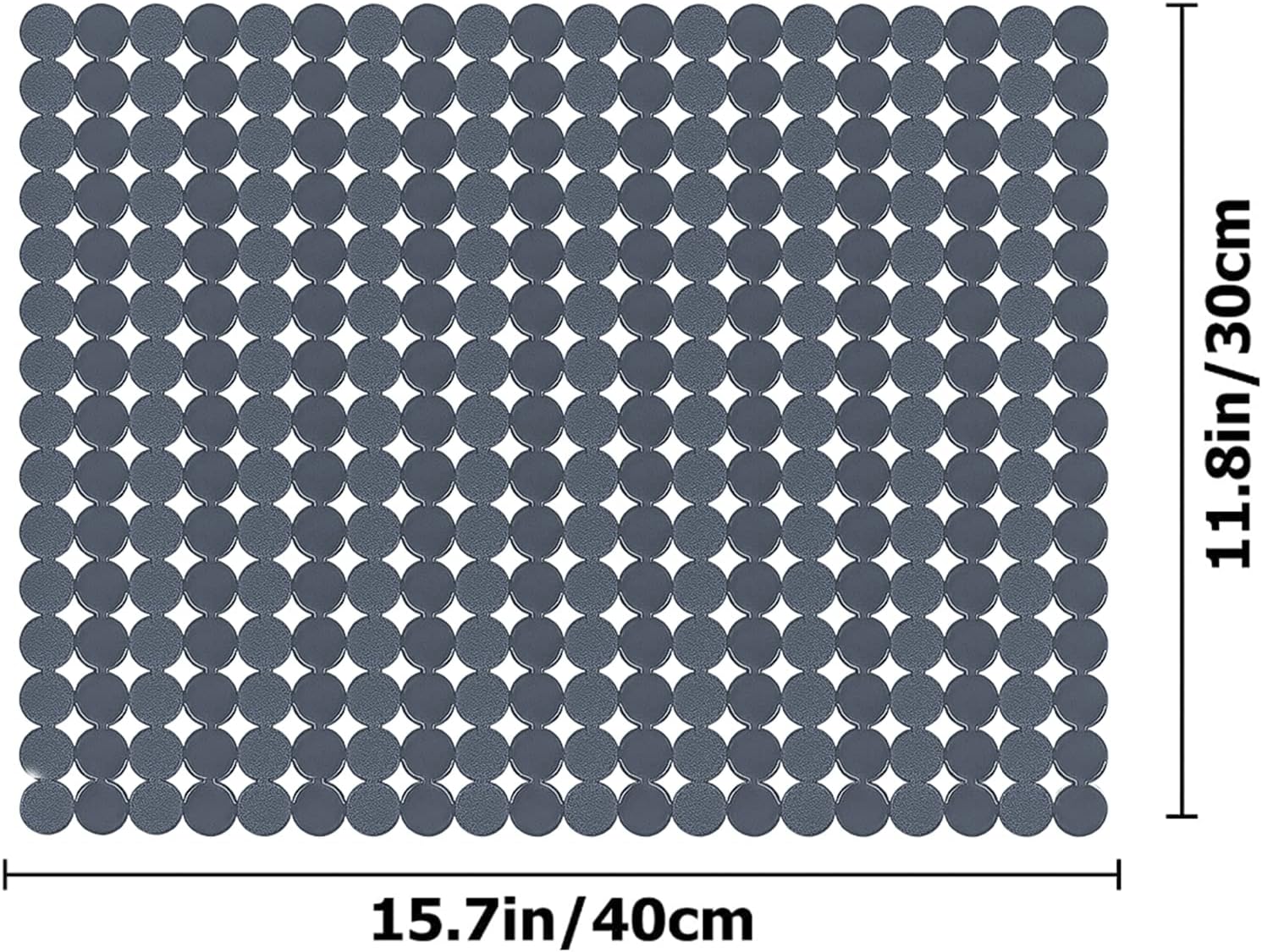 Sink Protectors Mat for Kitchen Sink - 2Pack Adjustable Kitchen Sink Mat Fast Draining - Dish Drying Mat for Dishes And Glassware - Easy to Clean & Diy Cut