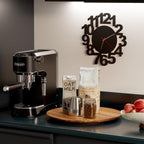 18" Acacia Wood Lazy Susan for Table Top - Wooden Turntable Serving Tray for Charcuterie Boards Cheese Board - Extra Large Round Lazy Susan Organizer - Kitchen Revolution for Countertop