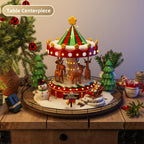 Acacia Wood 21" Lazy Susan Turntable Organizer for Table Top, Farmhouse Extra Large Round Lazy Susan for Serving Kitchen Countertop Cabinet for Charcuterie Centerpiece, Bathroom Vanity Tray Decor