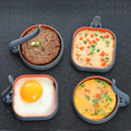 Silicone Egg Molds Pancake Molds for Kids, Silicone Egg Rings Pack of 4 for Frying Eggs, Nonstick Silicone Egg Mcmuffin Maker Pancake Rings