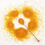 Kasvan Gold Sanding Sugar Sprinkles - Edible Sugar Crystals, Baking Cake Decorations, Ice Cream Toppings cupcake Decorating, Wedding Party Chirstmas Supplies, 85g/3.2oz
