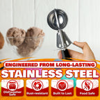 1 Oz Ice Cream Scoop with Trigger #30 - Versatile 1 Oz Scoop for Gelato, Cookie Dough Baking, Sorbet & Meatballs - Rust-Resistant Stainless Steel, Easy to Clean in Dishwasher, Non-Slip Handle