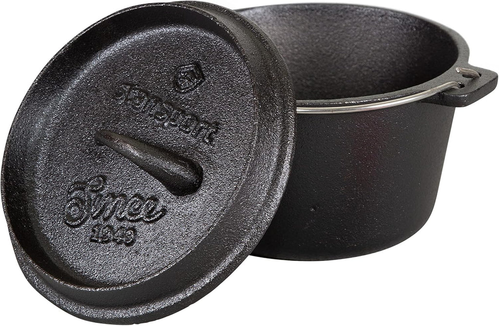 Stansport Pre-Seasoned Cast Iron Dutch Oven