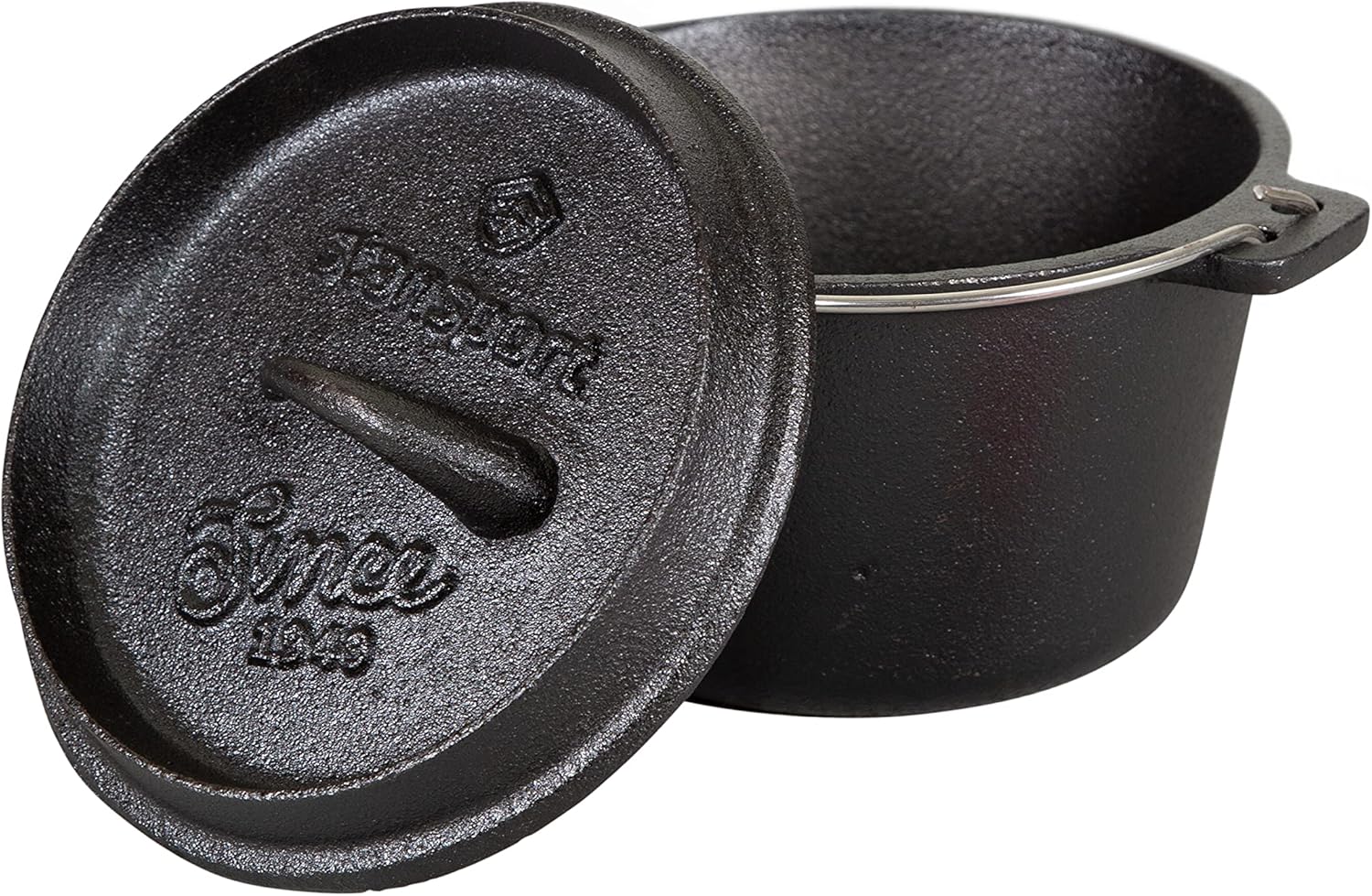 Stansport Pre-Seasoned Cast Iron Dutch Oven