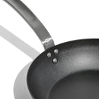 Made In Cookware - Seasoned 10" Blue Carbon Steel Frying Pan - (Like Cast Iron, but Better) - Professional Cookware - Crafted in Sweden - Induction Compatible