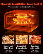 VEVOR Electric Pizza Oven, Smart Pizzas Maker Indoor with 5 Preset, 12-Inch Countertop Pizza Cooker w/Touch Srceen, 750℉ Max Temp, 2-Min Rapid Baking Oven Thin & Crispy, Neapolitan, Frozen, New York