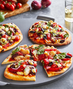 GreenPan Premiere Ovenware Healthy Ceramic Nonstick 16.5" Pizza Pan, PFOA and PFAS-Free, Warp-Free Bakeware, Durable Quick Heating Baking Tray, Oven and Broiler Safe to 600F, Dishwasher Safe, Gray