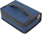 FlowFly Small Insulated Lunch box Portable Soft Bag Mini Cooler Thermal Meal Tote Kit with Handle for Work & School, Cyan