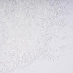 Kasvan White Sanding Sugar Sprinkles - Edible Sugar Crystals, Baking Cake Decorations, Ice Cream Toppings cupcake Decorating, Wedding Party Chirstmas Supplies, 85g/3.2oz (White)