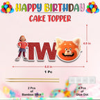 Seyal® Trning Red Two Cake Topper
