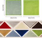 Silver Wire and Microfiber Double Layer Dishcloth, Multipurpose Dishwashing Rags for Wet and Dry, Household Cleaning Cloth with Poly Scour Side, 6 Color Assorted 12pack