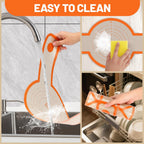 HOTEC Silicone Bread Sling for Dutch Oven - 2 Pack Non-Stick Baking Mat with Long Handle Easy to Transfer Sourdough Bread, Reusable Heat Resistant to 500°F/260°C Dutch Oven Liners Baking Supplies