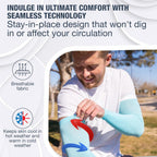 SportsTrail Cooling Arm Sleeves for Men & Women – Breathable, UV Sun Protection, Sports Arm Sleeves for Women, Men & Youth
