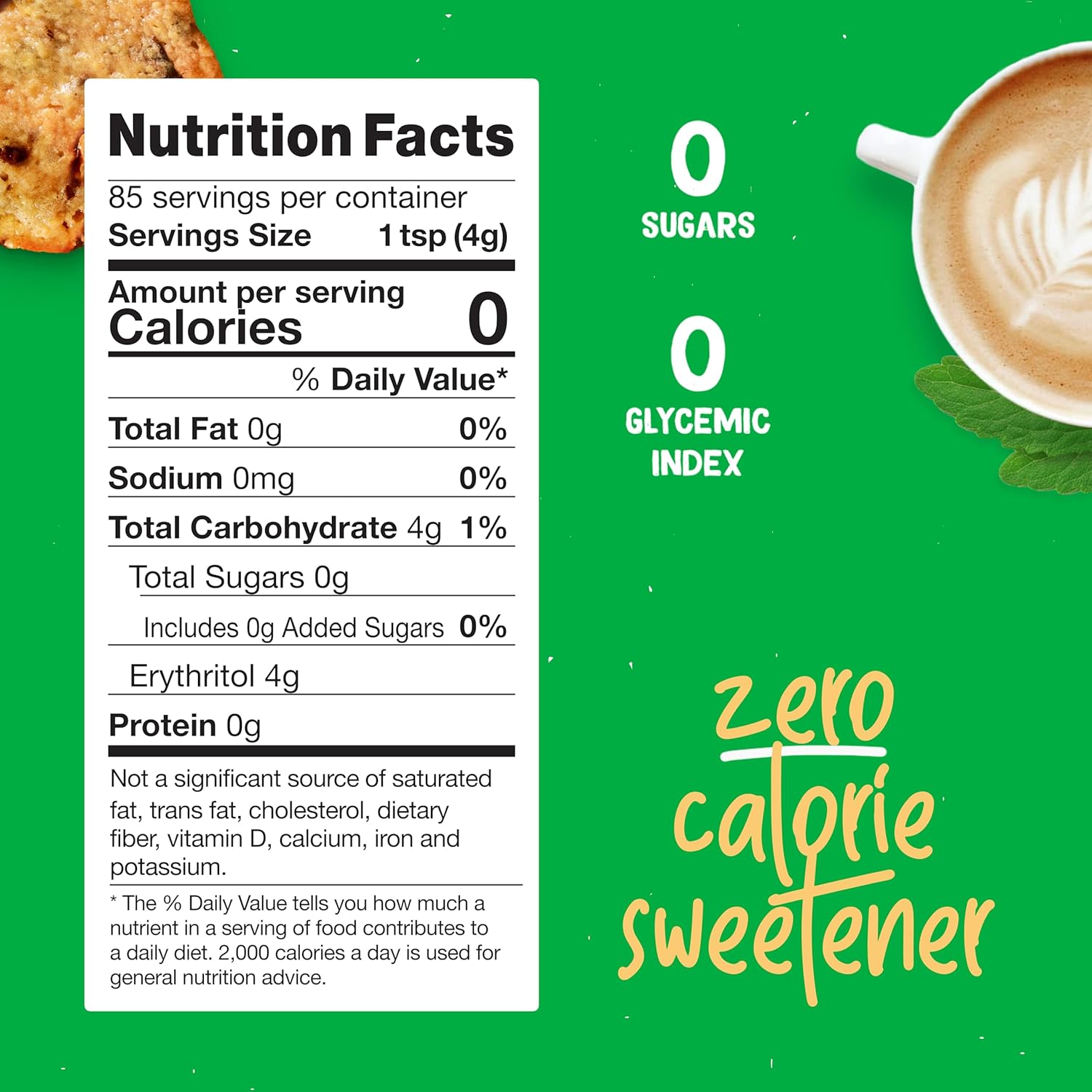 Pyure Organic Stevia Blend | Granulated All-Purpose - White Sugar Substitute | Zero Carb, Zero Sugar, Zero Calorie | Plant-Based Stevia Sweetener for Keto Friendly Food | 12 oz (Pack of 4)