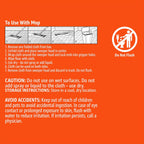 Amazon Basics Dry Floor Cloths to Clean Dust, Dirt, Pet Hair, 64 Count, Pack of 2