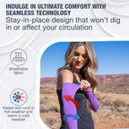 SportsTrail Cooling Arm Sleeves for Men & Women – Breathable, UV Sun Protection, Sports Arm Sleeves for Women, Men & Youth