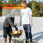 1 Pair Grill Oven Mitts, 1472°F Heat Resistant BBQ Gloves for Cooking, Non-Slip Silicone Oven Gloves, Barbecue Grill Gloves BBQ Mitts (Black-Flame Pattern)