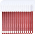15 PCS Commercial Grade Silicone Spatulas Heat Resistant, 9.5-Inch Silicone Rubber Spatulas, Commercial Silicone Rubber Spatulas for Baking, Nonstick & BPA-Free