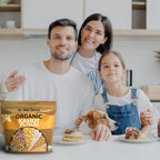 Kamut Flour Organic Bulk by Be Still Farms - Bread Flour for Baking (2.8 lb) Khorasan - Organic Whole Wheat Flour Unbleached - High in Fiber | USA Grown | USDA Certified | Vegan | Non-GMO