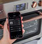 Café Couture Oven with 14 essential cooking modes, including Air Fry, CrispFinish, Bake, Broil, Roast, Toast, Pizza, WiFi & Smart Connected, Voice Control, Countertop Small Appliances, Steel Silver