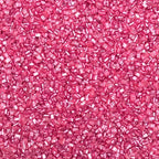 Fancy Sprinkles Tourmaline Pink Fancy Sugar Pearlescent, Sparkly Sugar Crystals (8 OZ)