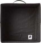 Amazon Basics Collapsible Fabric Storage Cube Bins Organizer with Handles, Sturdy, Black, 13-x-13-x-13-inch, Pack of 6