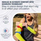SportsTrail Cooling Arm Sleeves for Men & Women – Breathable, UV Sun Protection, Sports Arm Sleeves for Women, Men & Youth