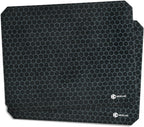 HexClad 2-Piece Dish Drying Mat Set Made of Absorbent Fabric that Holds up to 8oz of Liquid, Ultra-Thin Design for Fast Drying, Waterproof and Non-Slip Backing, Cut for a Universal Fit that Won’t Fray