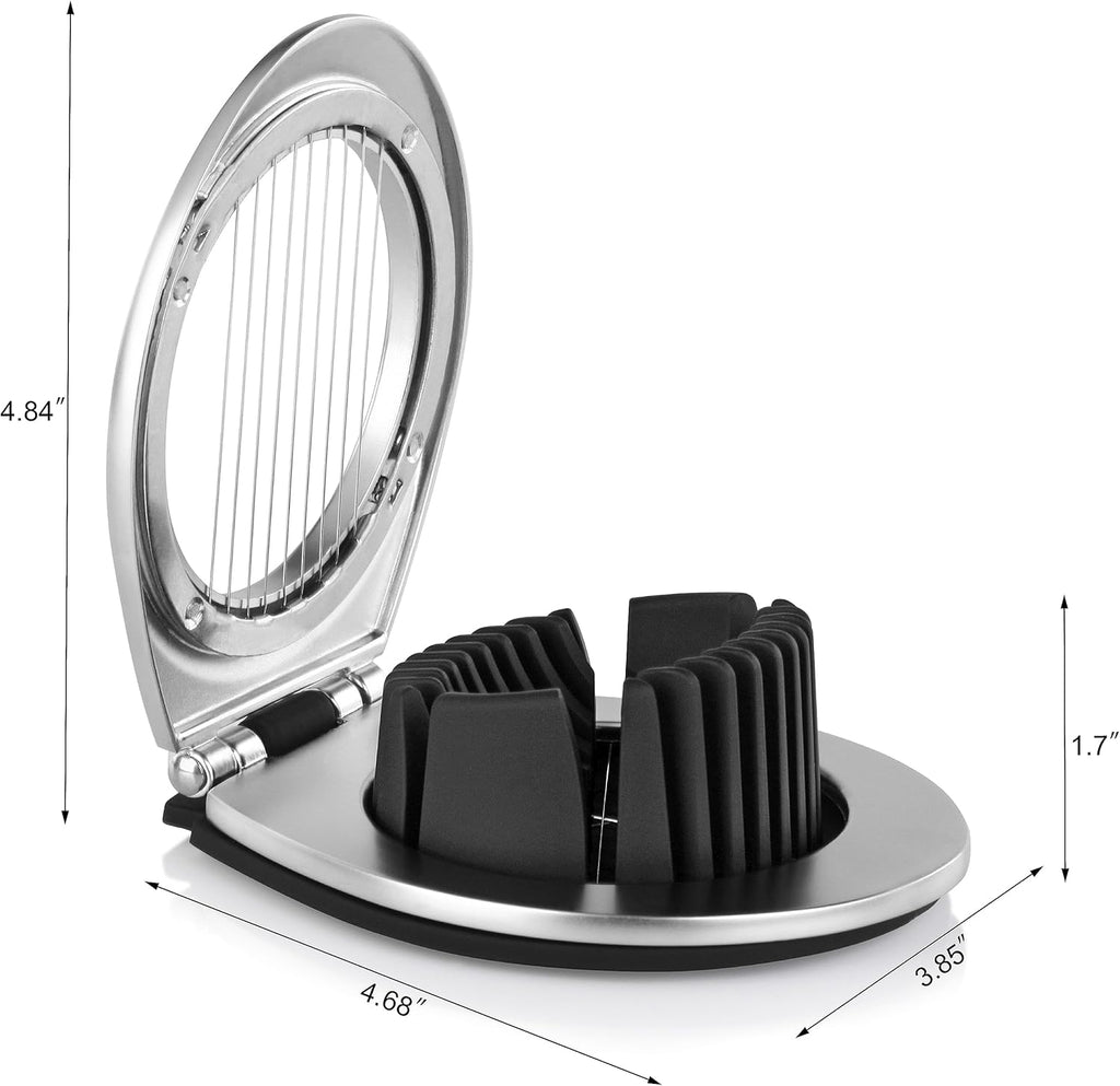 New Star Foodservice 42634 Heavy Duty Egg Slicer with 3 Slicing Styles (Hand Wash Only)