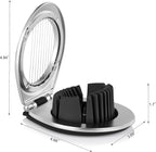 New Star Foodservice 42634 Heavy Duty Egg Slicer with 3 Slicing Styles (Hand Wash Only)