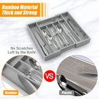 Kitchen Silverware Drawer Organizer and Storage Best Grandpa Grandfather Elder Men Father Day Grandparents Great Papaw Peepaw Grampy Pawpaw Granddad Happy Birthday Christmas Xmas Unique Cool Gifts