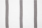 AMOUR INFINI Kitchen Towels Pack of 4 - Absorbent, Quick Drying Premium Cotton Tea Towel - Kitchen Linens 16x28 Inch Dish Towels with Hanging Loop (D.Grey)