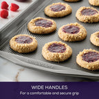 Circulon Nonstick Bakeware, Nonstick Cookie Sheet / Baking Sheet - 11 Inch x 17 Inch, Dark Gray