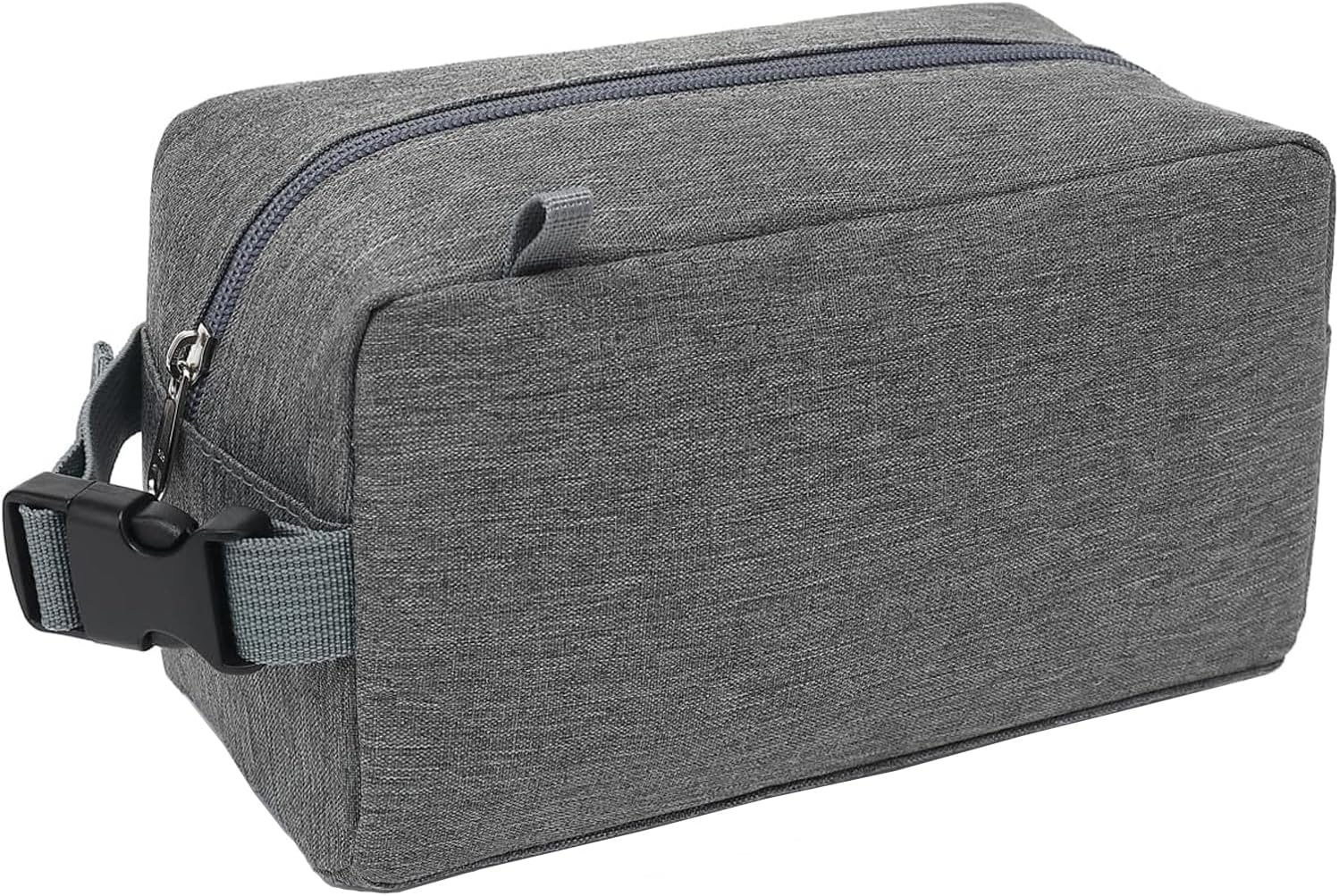 FlowFly Small Insulated Lunch box Portable Soft Bag Mini Cooler Thermal Meal Tote Kit with Buckle for Work, GreyWithBuckle