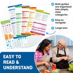 Air Fryer Cheat Sheet & Kitchen Conversion Chart Magnets - Set of Air Fryer Cooking Guide Booklet & Measurements Conversion Chart - Air Fryer Baking Kitchen Accessories - Kitchen Gifts Gadgets 2025