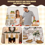 Lounsweer 6 Pcs Thicken Cutting Board Bulk Wood Board for Chopping Serving Charcuterie Material for Laser Engraving Mother' Day Wedding Housewarming Gift