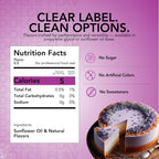 Dolce Flav Natural Lavender Extract – 2 Ounce Oil-Soluble Kosher, Sugar-Free, Concentrated Floral Lavender Flavoring for Baking, Chocolates & Desserts, Includes Measured Dropper