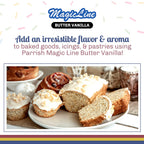 Magic Line Butter Vanilla Flavoring Oil for Baking - Replaces Vanilla Flavor Extracts (32 Ounces)
