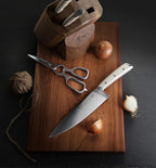 Cangshan S1 Series 1022568 German Steel Forged 5-Piece Starter Knife Block Set, Walnut