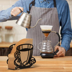 1 PCS Coffee Filter Holder,Coffee Paper Storage Rack Coffee Filter Paper Container Stand for Fan-shaped,T-shaped,Square-shaped Over Paper Filters,Good for Home Kitchen Restaurant Picnic Party wedding