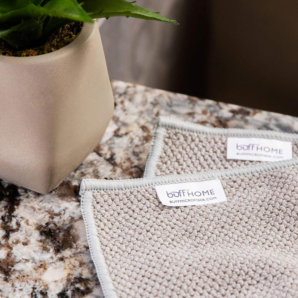 Microfiber Wholesale Dish Cloths | Scrubs & Cleans: Dishes, Sinks, Counters, Stove Tops | Easy Rinsing | Machine Washable | 4 Pack (Size 10" x 10")