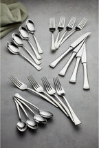 Lenox Portola Teaspoons, Set of 4, 0.35, Stainless