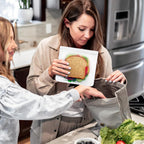 SPLF 10 Pack Dishwasher Safe Reusable Snack Bags, BPA Free Reusable Food Storage Freezer Bags Leakproof Silicone and Plastic Free Lunch Bags Fridge Home Organization