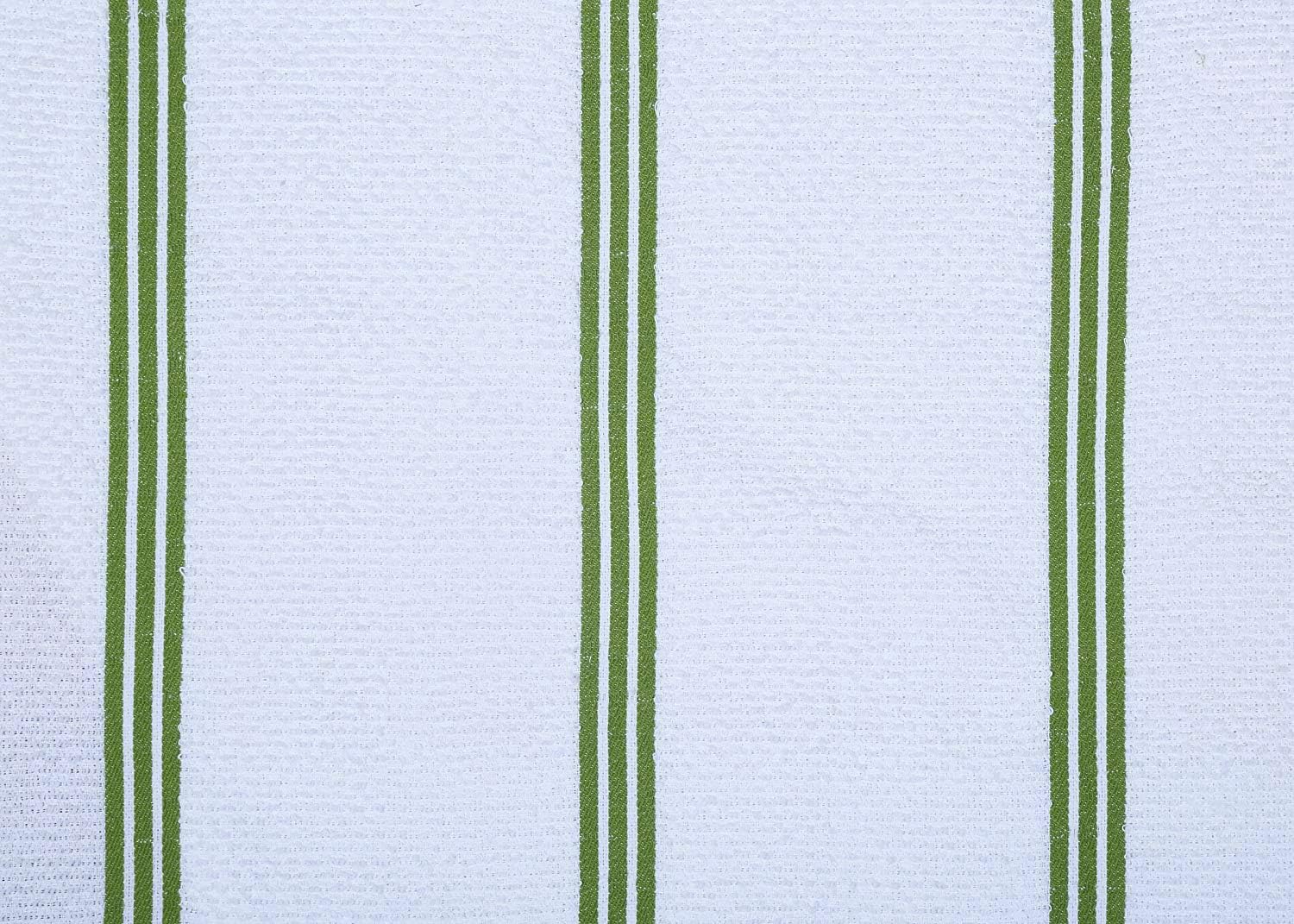 AMOUR INFINI Kitchen Towels Pack of 4 - Absorbent, Quick Drying Premium Cotton Tea Towel - Kitchen Linens 16x28 Inch Dish Towels with Hanging Loop (Green)