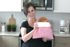 2 XL Beeswax Bread Bags for Homemade Sourdough, Produce, Sandwiches & Lunchbox Use - Reusable Bread Storage Bags, Washable (2-Pack)