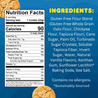 Whoa Dough Ready to Bake Cookie Dough Sugar Cookie – Certified Non-GMO, Kosher, Gluten Free – Plant-Based Snack Dough Made with Real Ingredients – 6 Pack